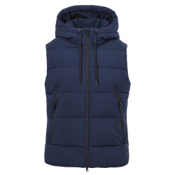 Donsbodywarmer zonder mouwen Euro-Star Isla dames Marine Marineblauw