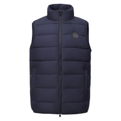 Mouwloze gewatteerde bodywarmer HV Polo Cliff heren Marine Marineblauw