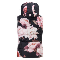 Mouwloze donzen bodywarmer Imperial Riding Flora dames Bloemenprint Motieven Mouwloze donzen bodywarmer Imperial Riding Flora dames Bloemenprint Motieven