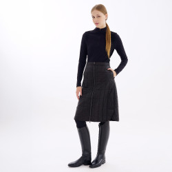 Gewatteerde rok Euro-Star Amber dames Zwart