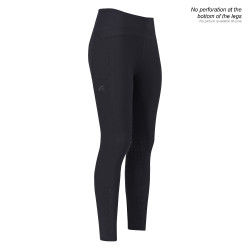 Legging d'équitation Euro-Star Empower winter FullGrip femme Noir