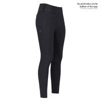 Legging d'équitation Euro-Star Enforce winter FullGrip femme Noir
