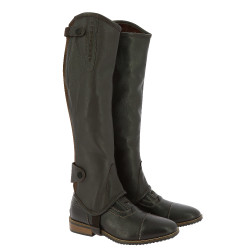 Mini-chaps Equithème Soft Havane Marron Mini-chaps Equithème Soft Havane Marron