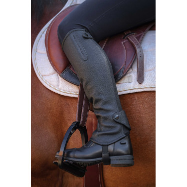 Mini-chaps Equithème Soft Noir Mini-chaps Equithème Soft Noir