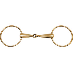 Mors 2 grote ringen Feeling maillechort dikke kanonnen