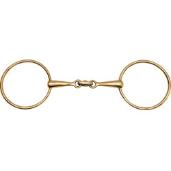 Mors 2 grote dunne ringen Feeling Anatomic maillechort Mors 2 grote dunne ringen Feeling Anatomic maillechort