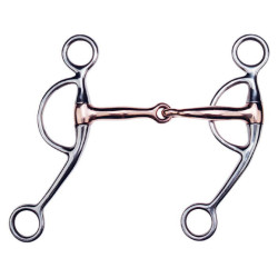 Mors d'entraînement Feeling cuivre Mors d'entraînement Feeling cuivre