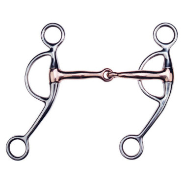 Mors d'entraînement Feeling cuivre Mors d'entraînement Feeling cuivre