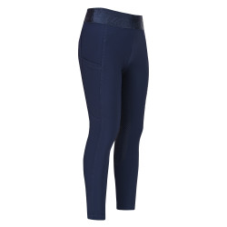 Legging d'équitation Euro-Star Impress FullGrip kids Marine Bleu marine