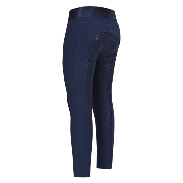 Legging d'équitation Euro-Star Impress FullGrip kids Marine Bleu marine