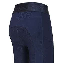 Legging d'équitation Euro-Star Impress FullGrip kids Marine Bleu marine