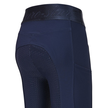 Legging d'équitation Euro-Star Impress FullGrip kids Marine Bleu marine