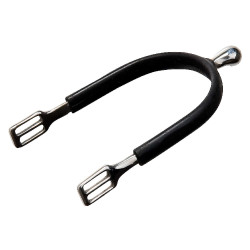 Feeling Polo roestvrijstalen sporen met rubber omhuld Feeling Polo roestvrijstalen sporen met rubber omhuld