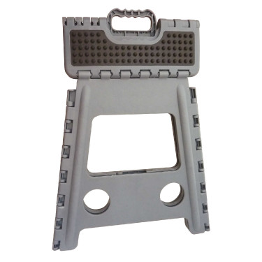 Tabouret-marchepied pliant Hippo-Tonic Grip Gris Tabouret-marchepied pliant Hippo-Tonic Grip Gris