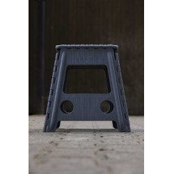 Tabouret-marchepied pliant Hippo-Tonic Grip Gris Tabouret-marchepied pliant Hippo-Tonic Grip Gris