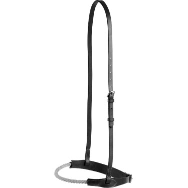Muserolle française corde Eric Thomas Pro Noir Muserolle française corde Eric Thomas Pro Noir