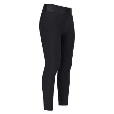 Legging d'équitation Euro-Star Impress FullGrip kids Noir