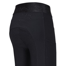 Legging d'équitation Euro-Star Impress FullGrip kids Noir