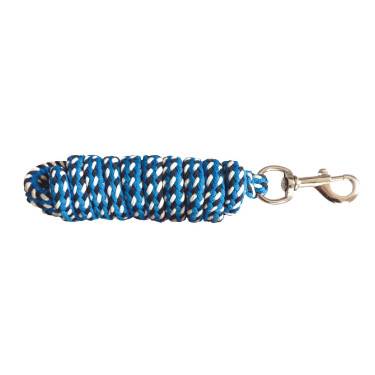 Longe attache tricolore Marine / roi / blanc Bleu Longe attache tricolore Marine / roi / blanc Bleu