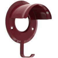 Porte bride gainé plastique Bordeaux