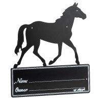 Plaque de box Silhouette de... Plaque de box Silhouette de...