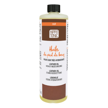 Lotion voor leer op basis van echte ossentalgolie Hippo-Tonic Lotion voor leer op basis van echte ossentalgolie Hippo-Tonic