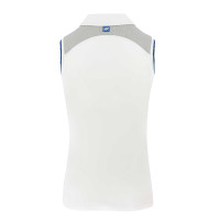 Polo Equit'M sans manches Femme Blanc Polo Equit'M sans manches Femme Blanc