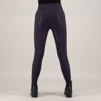 Legging d'équitation HV Polo Estrelle FullGrip femme Bois Beige Legging d'équitation HV Polo Estrelle FullGrip femme Bois Beige