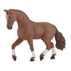 Figurine Cheval Hanovrien Alezan Papo