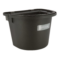 Deurvoerbak Hippo-Tonic met handvat Zwart