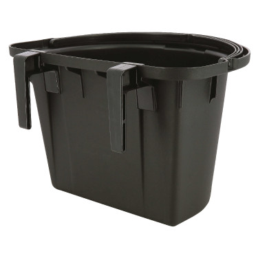 Mangeoire de porte Hippo-Tonic avec poignée Noir Mangeoire de porte Hippo-Tonic avec poignée Noir