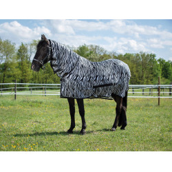 Nethemd Riding World Combo Zwart/wit zebrapatroon Multicolor Nethemd Riding World Combo Zwart/wit zebrapatroon Multicolor