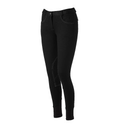 Equithème Pro broek Zwart / wit Equithème Pro broek Zwart / wit
