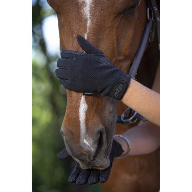Gants Equithème Knit Noir Gants Equithème Knit Noir