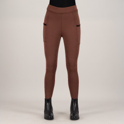 Legging d'équitation Imperial Riding Teddy FullGrip femme Bronze Marron