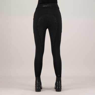 Legging d'équitation Imperial Riding Teddy FullGrip femme Noir Legging d'équitation Imperial Riding Teddy FullGrip femme Noir