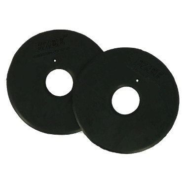 Rondelles de mors Norton semi-ouverte Noir Rondelles de mors Norton semi-ouverte Noir