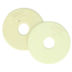 Rondelles de mors Norton semi-ouverte Blanc Rondelles de mors Norton semi-ouverte Blanc