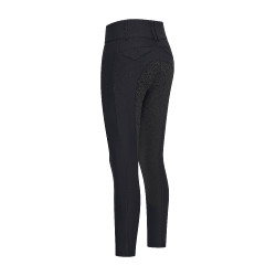 Pantalon d’équitation Euro-Star Aurelle femme Grip Connect Noir