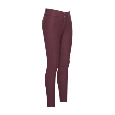 Pantalon d'équitation Imperial Riding Bilou FullGrip femme Figue Violet