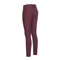 Pantalon d'équitation Imperial Riding Bilou FullGrip femme Figue Violet