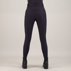 Pantalon d'équitation Imperial Riding Bilou FullGrip femme Marine Bleu marine