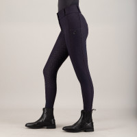 Pantalon d'équitation Imperial Riding Bilou FullGrip femme Marine Bleu marine