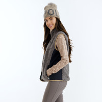 HV Polo Georgina dames mouwloos fleecevest Wolk Wit HV Polo Georgina dames mouwloos fleecevest Wolk Wit