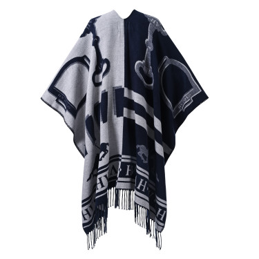 Poncho HV Polo Shelly Marine Bleu marine Poncho HV Polo Shelly Marine Bleu marine