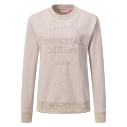 Pull Imperial Riding Joyce femme Gris / sable