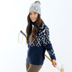 Pullover HV Polo Dorian femme Marine Bleu marine