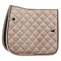 Euro-Star Velvet dressuurzadeldekje Klei Beige