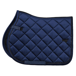 Tapis de selle Euro-Star Velvet GP Marine Bleu marine