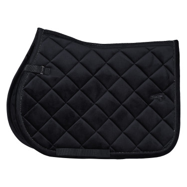 Tapis de selle Euro-Star Velvet GP Noir